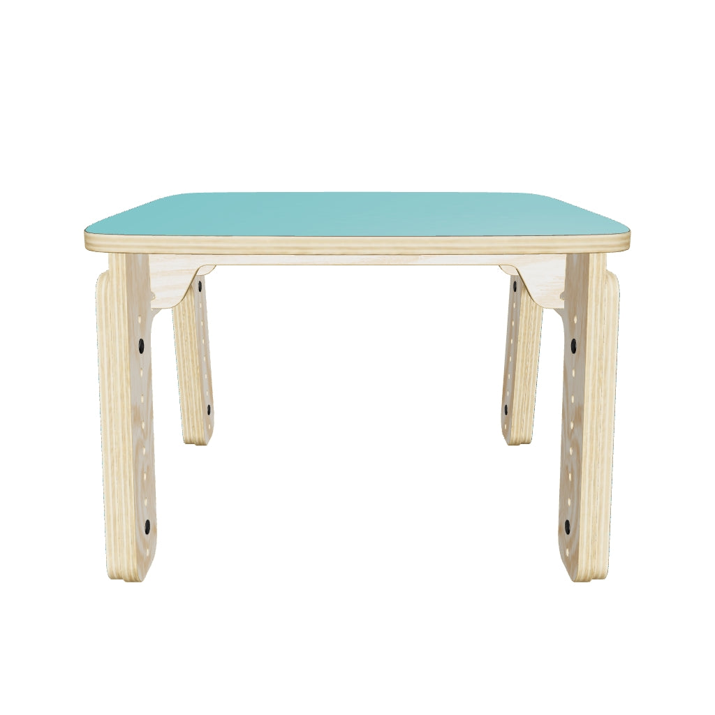 Mesa infantil XL reni color celeste marca Crella, modelo 3D